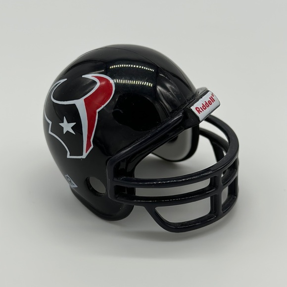 Houston Texans NFL Vintage Pocket Pro Mini Riddell Football Helmet - Picture 2 of 6